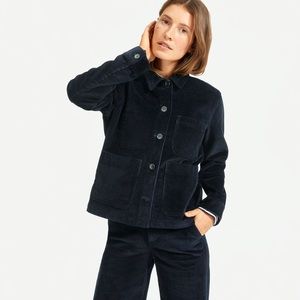 Navy Everlane Jacket